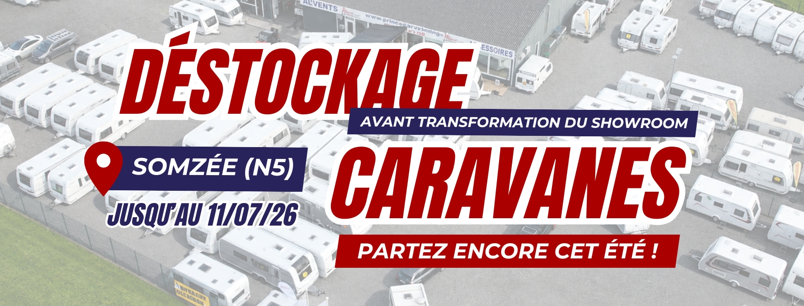 Déstockage Caravane Promo Promotion Soldes  Réduction Occasion Occasions Caravanes Vendre Acheter